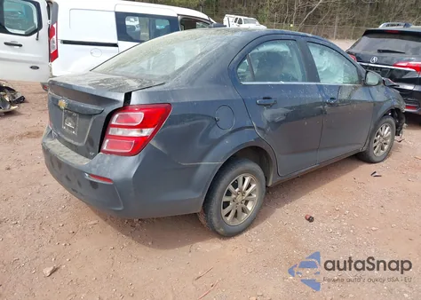 2019 Chevrolet Sonic Lt Auto z USA, uszkodzony, nr VIN 1G1JD5SB2K4114185